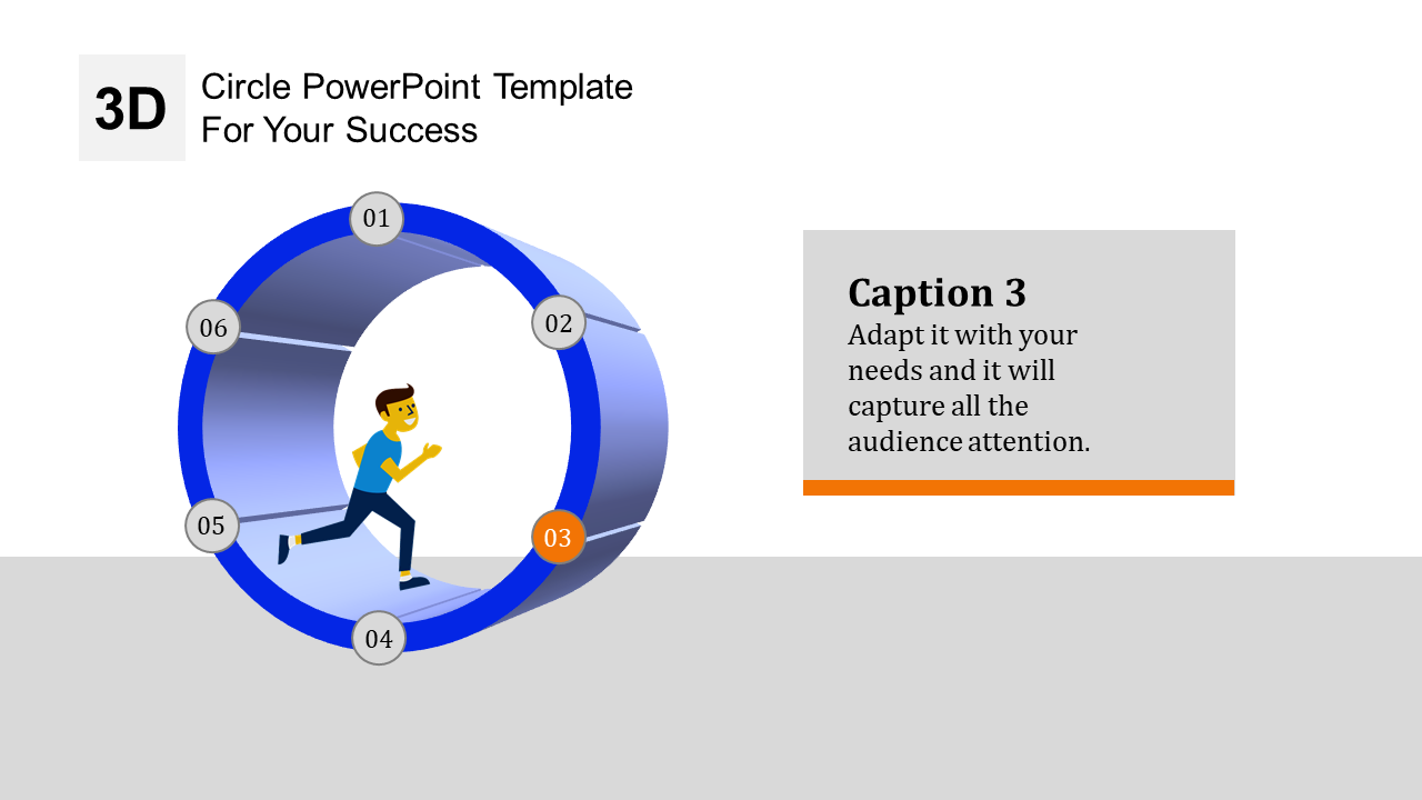 Interesting Circle PowerPoint Template and Google Slides Themes